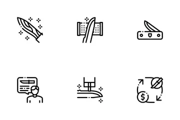 Knife Making Icon Pack