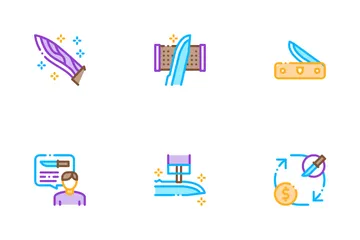 Knife Making Icon Pack