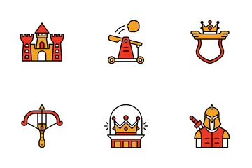 Knight Medieval Icon Pack