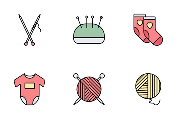 Knitting Icon Pack