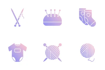 Knitting Icon Pack