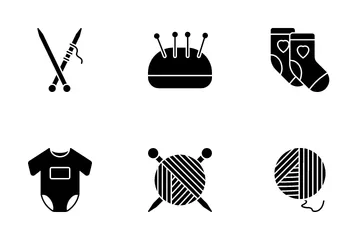 Knitting Icon Pack