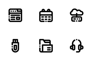 Kommunikation Icon Pack