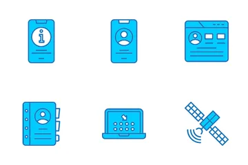 Kontakte Kommunikation Symbolpack