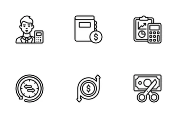 Kontoverwaltung Symbolpack