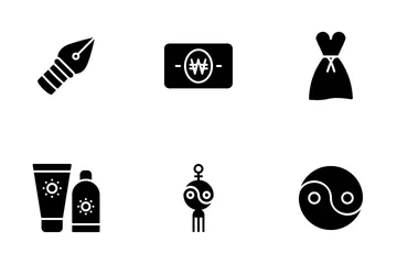 Korea Symbols Icon Pack