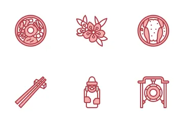 한국의 상징 아이콘 팩
