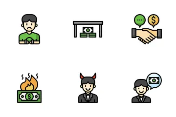 Korruption Symbolpack
