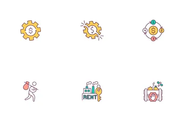 Maßnahmen und Strategien zur Kostensenkung Symbolpack