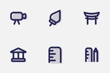 Kreativwirtschaft Icon Pack