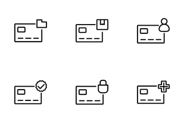 Kreditkarten Zahlung Symbolpack