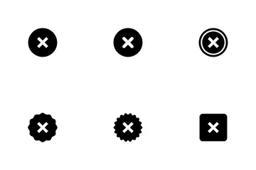 Kreuzzeichen Symbolpack