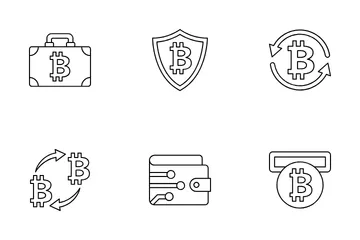 Kryptowährung Symbolpack