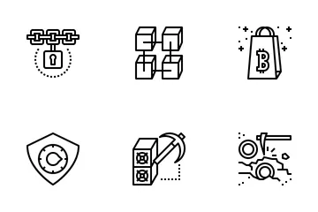 Kryptowährung Symbolpack