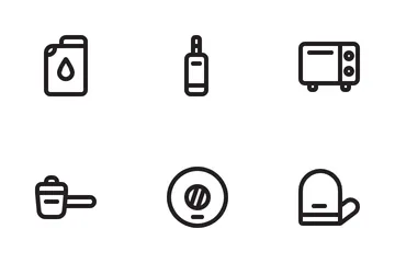 Küche Symbolpack
