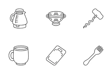 Küche Symbolpack