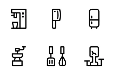 Küche Symbolpack