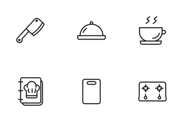 Küche Symbolpack