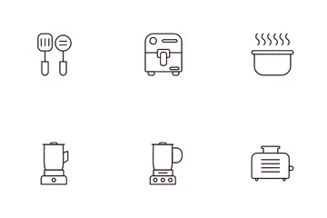 Küche Symbolpack