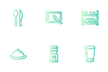Küche Symbolpack