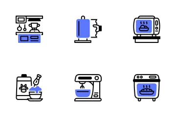 Küchengerät Symbolpack