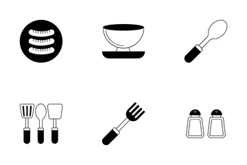 Küchengeräte Symbolpack
