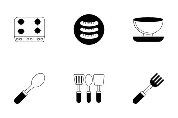 Küchengeräte Symbolpack