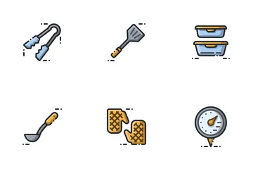 Küchenutensilien Symbolpack