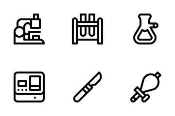 Lab Equipment Icon Pack