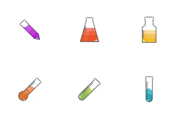 Lab Tubes Icon Pack