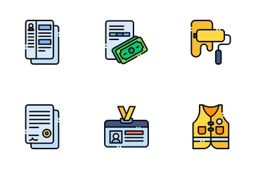 Labor And Employment Icon Pack