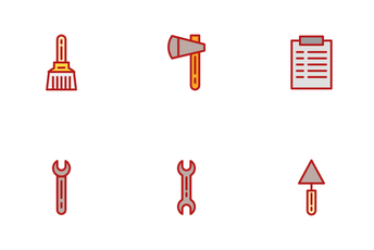Labor Day Flat Icon Pack