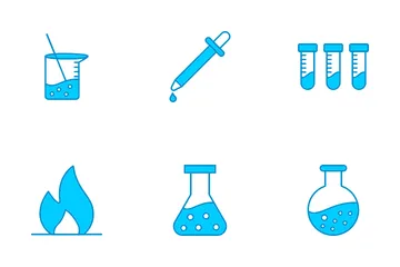 Laboratoire de chimie Pack d'Icônes