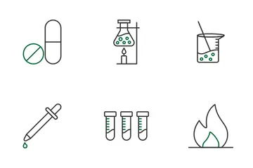 Laboratoire de chimie Pack d'Icônes