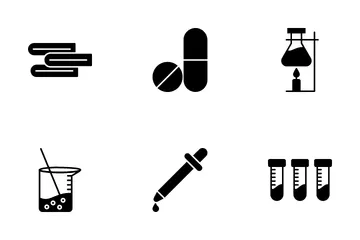 Laboratoire de chimie Pack d'Icônes