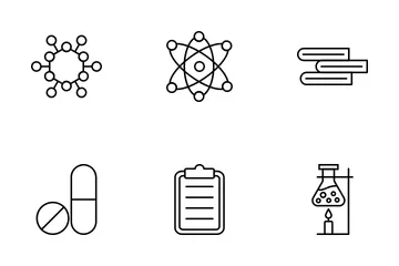 Laboratoire de chimie Pack d'Icônes