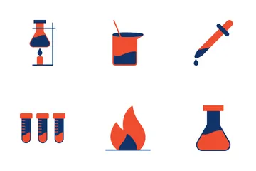 Laboratoire de chimie Pack d'Icônes