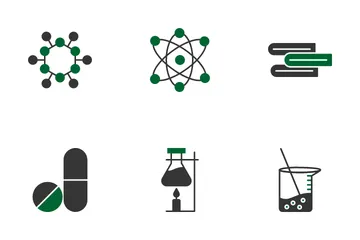 Laboratoire de chimie Pack d'Icônes