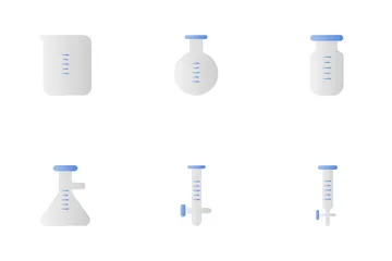 Laboratoire de verre Pack d'Icônes