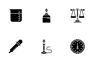 Laboratory Equipment Icon Pack