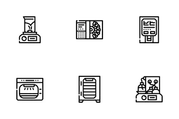 Laboratory Equipment Icon Pack