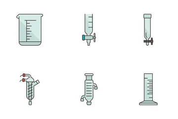 Laboratory Glassware Icon Pack