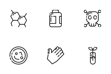 Laboratory Outline Icon Pack