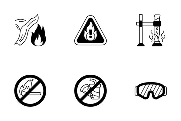 Laboratory Safety Icon Pack