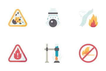 Laboratory Safety Icon Pack