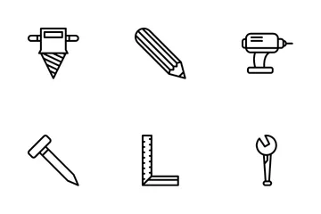 Laborers And Workers Icon Pack