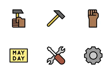 Labour Day Icon Pack