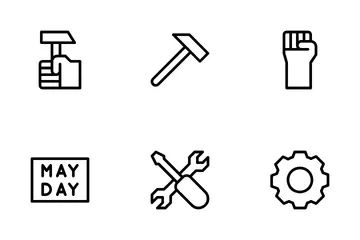 Labour Day Icon Pack