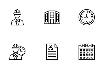 Labour Employment Icon Pack