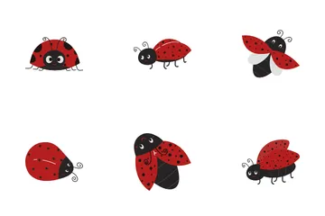 Lady Bug Icon Pack